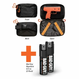 Byrna Waist/Shoulder Pack + BGR Pepper Spray Bundle - Complete EDC Self-Defense Kit